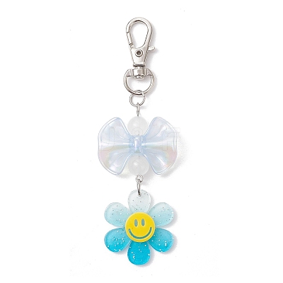 Acrylic Pendant Decorations HJEW-JM03857-01-1