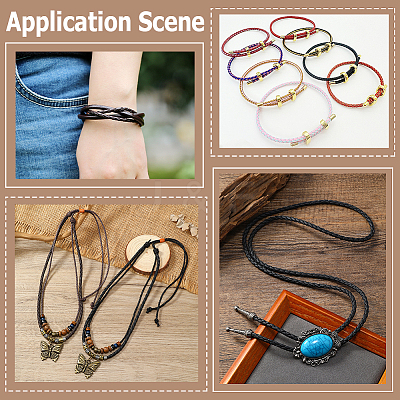 5M Round PU Imitation Leather Cord OCOR-CL0001-17-1
