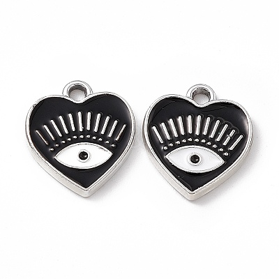 Alloy Enamel Pendants ENAM-K066-08F-1