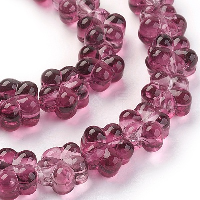 Handmade Lampwork Beads Strands LAMP-P051-F04-1