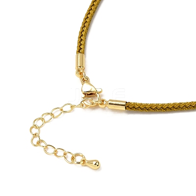 2.5MM Nylon Braided Cord Necklace Making FIND-G095-01G-16-1