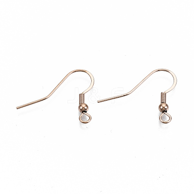 304 Stainless Steel French Earring Hooks STAS-S111-007RG-NR-1