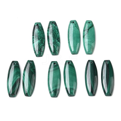 Natural Malachite Pendants G-B187-01A-06-1