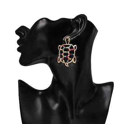 Alloy Stud Earrings for Women EJEW-J045-06LG-1