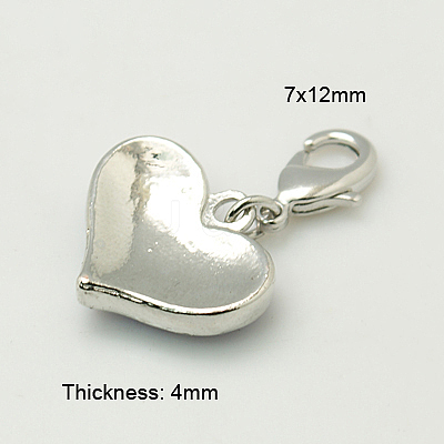Alloy Rhinestone Pendants RB-C1386-A05P-1