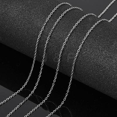 Tarnish Resistant 304 Stainless Steel Cable Chains CHS-Q001-14-100m-1