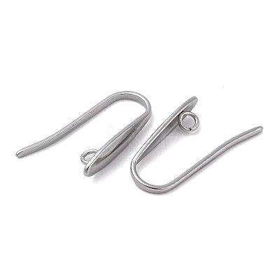 Non-Tarnish 304 Stainless Steel Earring Hooks STAS-B065-05P-1
