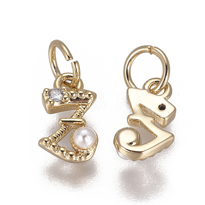 Brass Charms KK-L179-08Z-G-1