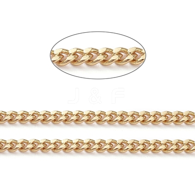 Brass Curb Chains CHC-G005-05G-1