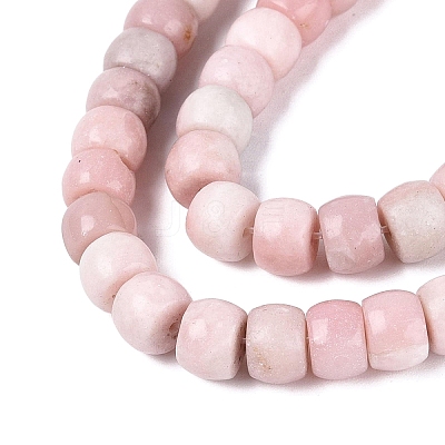 Natural Pink Opal Beads Strands G-Q616-02A-02-1