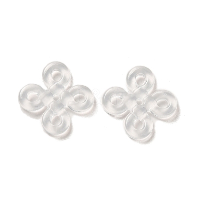 Transparent Acrylic Beads OACR-H042-03A-1