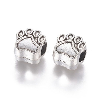 Tibetan Style European Beads X-MPDL-6160-AS-RS-1