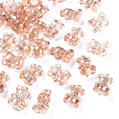 Transparent Acrylic Pendants MACR-S373-113-C06-1