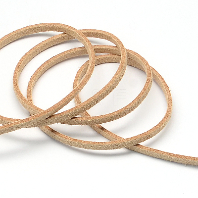 Eco-Friendly Faux Suede Cord LW-R007-3.0mm-1114-1