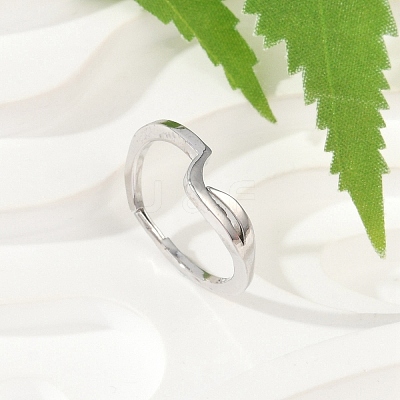 Brass Finger Rings for Women KK-P299-10P-1