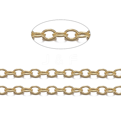 Brass Cable Chains CHC-034Y-G-1
