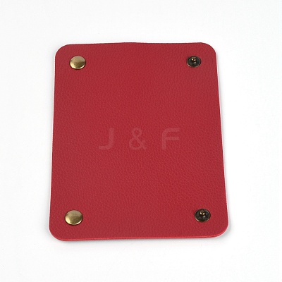 PU Imitation Leather Bag Strap Protective Jacket FIND-WH0077-19B-1
