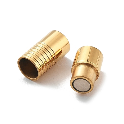 304 Stainless Steel Magnetic Clasps STAS-B082-02C-G-1