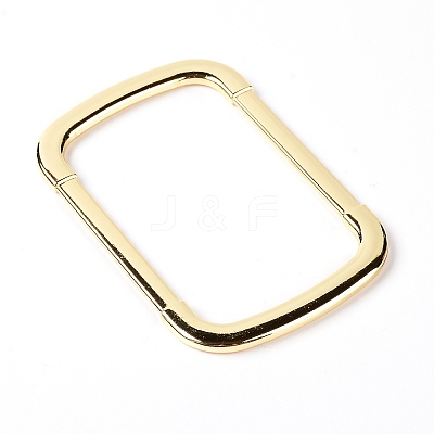 Rectangle Zinc Alloy Tote Bag Handle FIND-WH0072-76-1