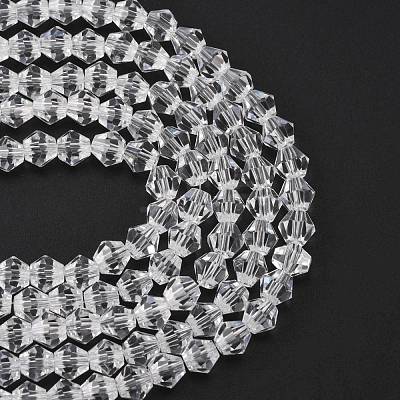 Imitation Austrian Crystal 5301 Bicone Beads GLAA-S026-6mm-07-1