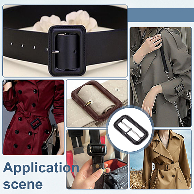 4Pcs Leather Buckles FIND-PH0038-70A-1