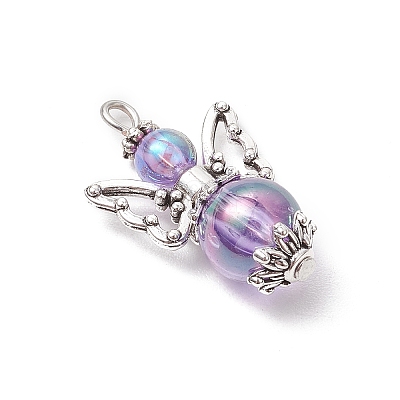 Transparent Acrylic Pendants PALLOY-JF03574-02-1