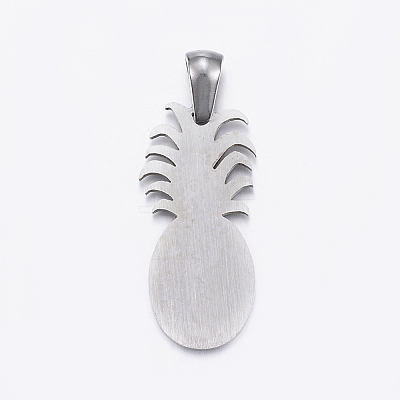 Tarnish Resistant 304 Stainless Steel Pendants STAS-K162-037P-1