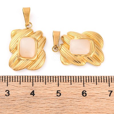 Ion Plating(IP)304 Stainless Steel Pendants STAS-H226-03G-1