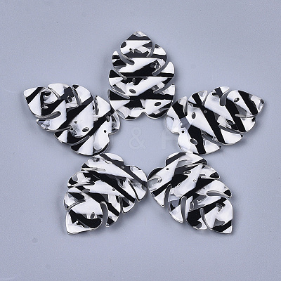 Cellulose Acetate(Resin) Big Pendants KY-S158-14B-1