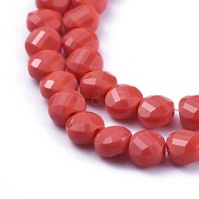 Glass Beads Strands EGLA-J149-B09-1