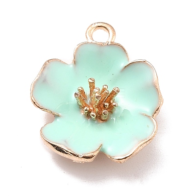 Alloy Enamel Pendants ENAM-E361-01KCG-03-1