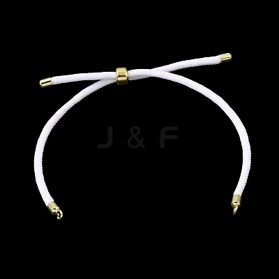 3MM Adjustable Round Nylon Braided Cord Bracelet Making FB-CBAA152-04G-33-1