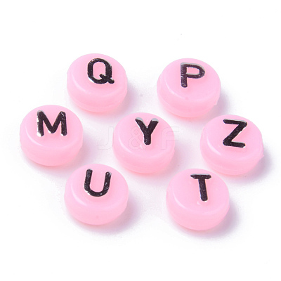 Opaque Acrylic Beads MACR-S273-49F-1