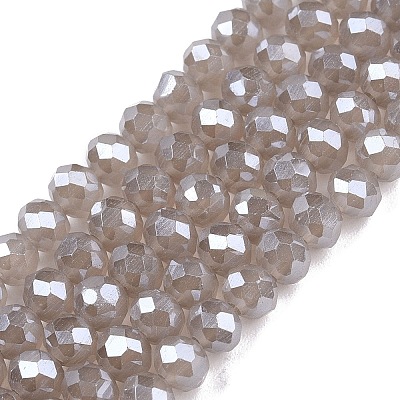 Electroplate Glass Beads Strands EGLA-A044-J4mm-A10-1