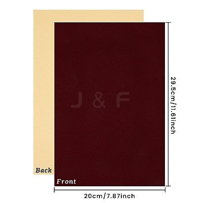 Jewelry Flocking Cloth DIY-BC0011-34D-1