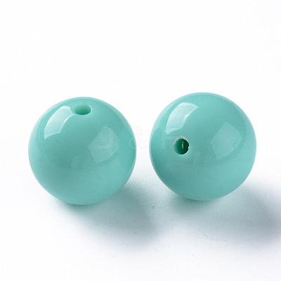 Opaque Acrylic Beads MACR-S370-C20mm-SS2107-1