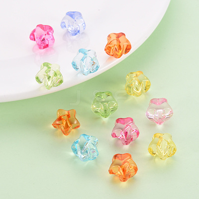 1-Hole Transparent Acrylic Buttons TACR-S154-52B-1