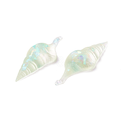 Transparent Epoxy Resin Cabochons CRES-T020-08A-1