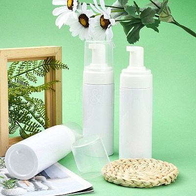 150ml Refillable PET Plastic Foaming Soap Dispensers TOOL-WH0080-52B-1