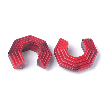 Acrylic Beads OACR-T008-08C-1