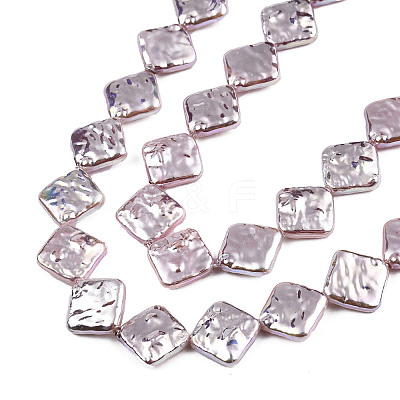 ABS Plastic Imitation Pearl Beads Strands KY-N015-03-A04-1