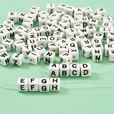 20Pcs Porcelain Beads PORC-FS0001-08L-1