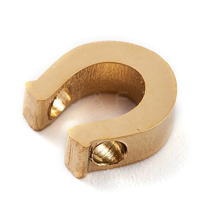 Ion Plating(IP) 304 Stainless Steel Charms STAS-O139-08G-1