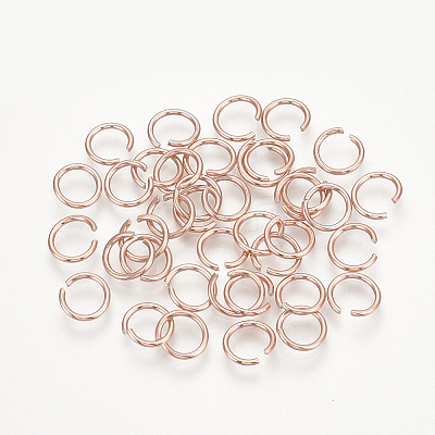 Anodized Aluminum Open Jump Rings LS-X-ALUM-R005-0.8x6-04-1
