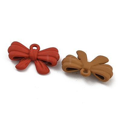 Spray Painted Alloy Pendants PALLOY-F312-33-1