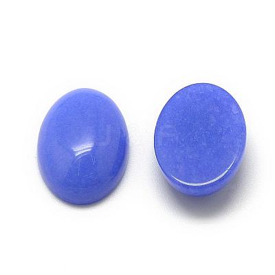 Natural White Jade Cabochons G-R415-13x18-18-1