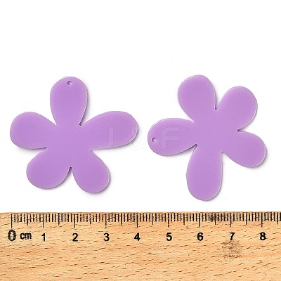 Opaque Acrylic Pendants OACR-I020-01-1