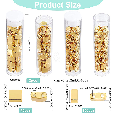 226Pcs 2 Style Glass Seed Beads SEED-NB0001-56-1