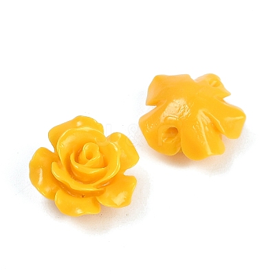 Synthetic Coral Carved Beads CORA-M001-06E-1