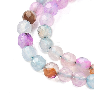 Natural Agate Beads Strands G-E469-12V-1